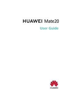 Huawei Mate 20 manual. Camera Instructions.